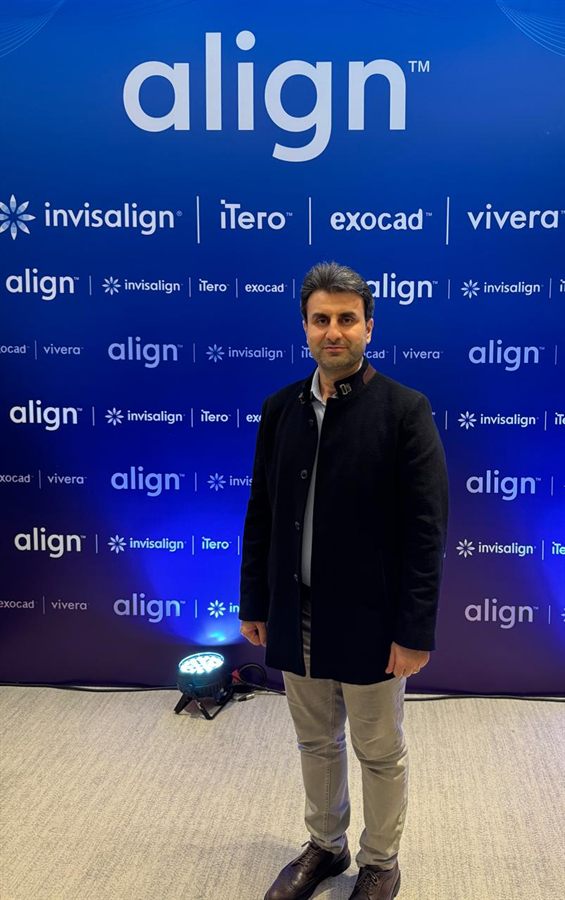 Dr. Abdeen Shaker at an Align Technology event.